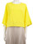 Alexandre Vauthier Yellow Cropped T-Shirt