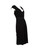 Moschino Black V Neckline Knee Length Dress