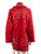 Alanui Red Knit Paisley Pattern Cardigan