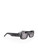 Dior SS24 Black Rectangle Wildior S2u Sunglasses