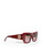 Burberry Bordeaux Square Frame Daisy Sunglasses