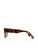 Fendi SS24 Light Tortoise Fendi Roma Square Sunglasses