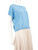 Max Mara Weekend Max Mara Blue Knitted Short Sleeve Top