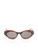 Dior SS24 Dark Havana DiorMeteor B1I Cateye Sunglasses