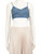 Loewe Paula’s Ibiza x Loewe Blue Denim Cropped Top