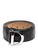 Christian Dior Black Cannage Belt Leather With Embellishments
