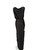 Balenciaga Black Silk Maxi Dress