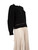 Alexander McQueen Black Wool Rib-Knit Jumper