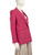 Maje Pink Double Breasted Wool Blazer