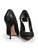 Dior Black Satin Stiletto Pumps