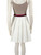 Miu Miu White Mini Pleated Skirt