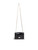 Roberto Cavalli Cavalli Class Black Leather Embossed Mini Bag