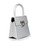 Salvatore Ferragamo Silver Metal Gancini Bag