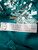 Cult Gaia Blue Sequin Ostrich Feather Trim Solina Dress