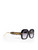 Fendi SS24 Black Square Frame Fendigraphy Sunglasses