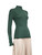 Victoria Beckham Green Long Sleeve Turtleneck Top