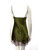 Agent Provocateur Green Silk Slip Mini Dress