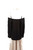 Valentino Garavani Black Silk Cut Out Off Shoulder Blouse