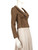 Valentino Garavani Brown Wool Short Length Jacket