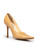 Jimmy Choo Beige Pointed-Toe Leather Pumps