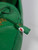 Prada Green Saffiano Leather Bow Loafers