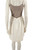 Chloé Ecru Silk Knee Length Pleated Skirt