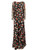 Max Mara Abstract Pattern Silk Maxi Dress
