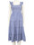 Hill House Blue Gingham Pattern Midi Dress