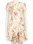Zimmermann Beige Mercer Lace-up Floral Dress