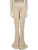 Jacquemus Beige Wool Flared Leg Le Splash Trousers