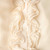 Saint Laurent Ecru Silk Ruffle Trim Blouse