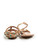 Valentino Garavani Beige Leather Rockstud Strappy Sandals