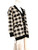 Sandro Oversized Chequered Cardigan
