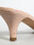 Chanel Pink Leather CC Logo Sandals