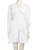 Ganni White V-Neck Mini Dress