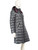 Moncler Grey Long Puffer Moka Coat