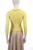 Moschino Yellow Knit Cardigan