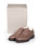 Fabiana Filippi Brown Leather Chain Detail Loafers