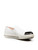 Miu Miu White Leather Cap Toe Loafers Miu Miu White Leather Cap Toe Loafers