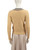 Sandro Beige V-Neck Long Sleeve Sweater