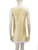 La Veste  Yellow Fringes Mini Towel Dress