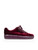 Prada Burgundy Velvet Platform Trainers