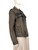 Dolce & Gabbana Brown Denim Crown Collar Jacket