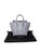 Céline Grey Leather Luggage Micro Tote Bag