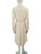 Elie Tahari Ecru Wool Gold Button Long Coat