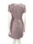 Burberry Pink Metallic Textured Dress