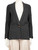 Forte_Forte Grey Wool Single Button Blazer