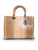 Dior Beige Ombré Python Large Lady Dior Tote Bag