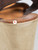 Miu Miu Brown Leather & Suede Wedge Sandals