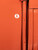 Loewe Orange Leather Heel Pouch Mini Crossbody Bag